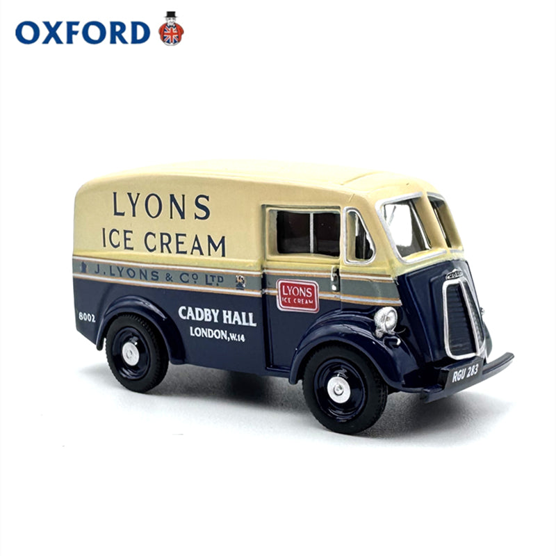 1/76 Scale Morris Commercial J-type Van Lyons Ice Cream Diecast Model Car