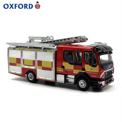 1/76 Scale Volvo FL Fire Engine Emergency One Pump Ladder Diecast Model