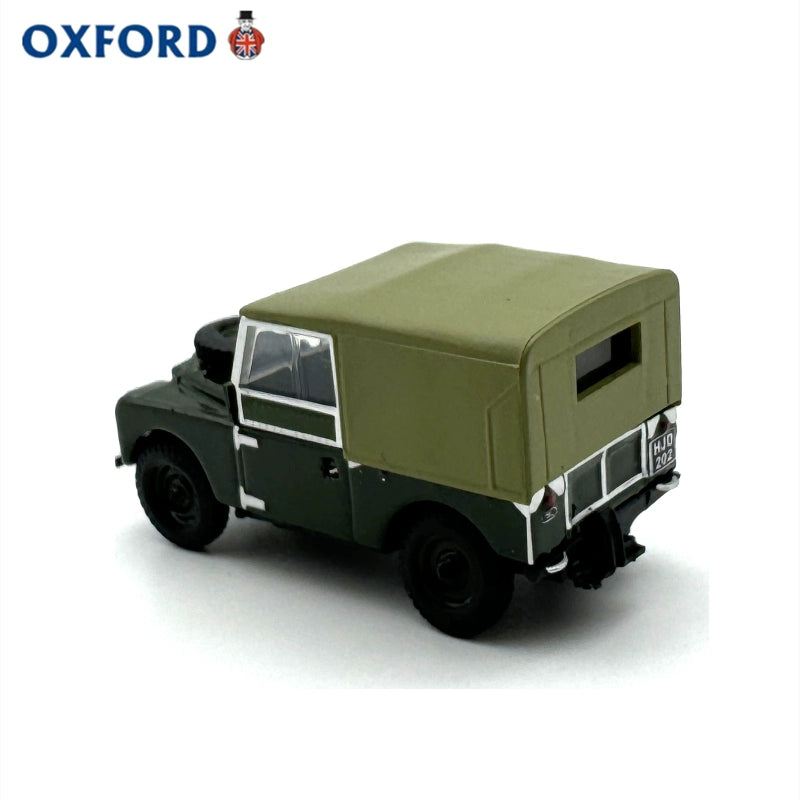 1/76 Scale Land Rover 88 Canvas Green Bronze Diecast Model Car