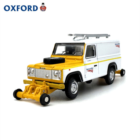 1/76 Scale Network Rail Road Rail Defender Diecast Model Car