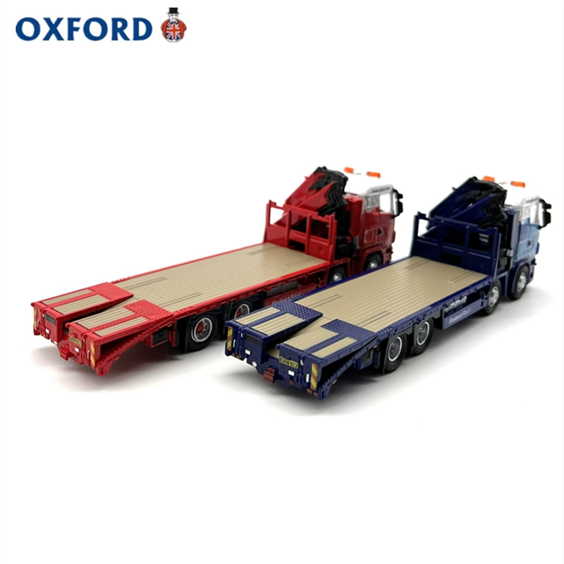1/76 Scale Scania Highline R420 8-Wheel Crane Diecast Model