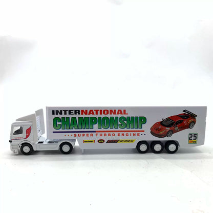 1/64 Scale Semi-Trailer Truck Diecast Model