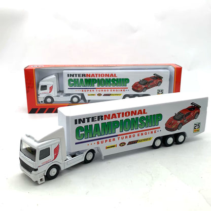 1/64 Scale Semi-Trailer Truck Diecast Model