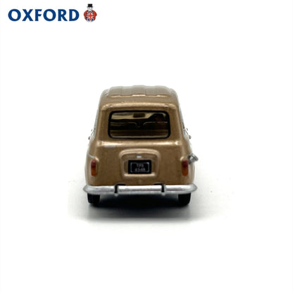 1/76 Scale Renault 4 Brown Diecast Model Car