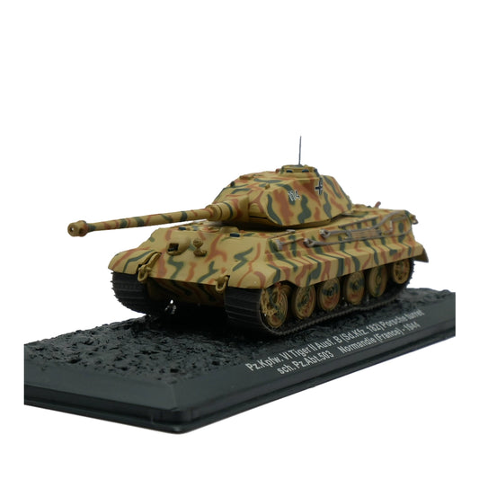 1/72 Scale 1944 Tiger II Sd.Kfz. 182 Porsche Turret WWII German Heavy Tank Diecast Model