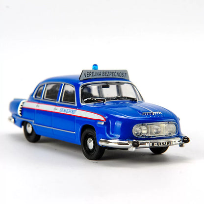 1/43 Scale Tatra 603 Czechoslovakia Police Car Diecast Model