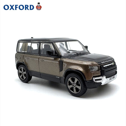 1/76 Scale Land Rover New Defender 110X Gold Diecast Model Car