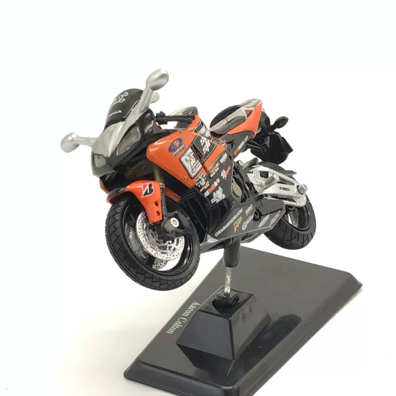 1/18 Scale Honda CBR600RR Sport Bike Aaron Colton Diecast Model Motorcycle