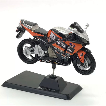 1/18 Scale Honda CBR600RR Sport Bike Aaron Colton Diecast Model Motorcycle