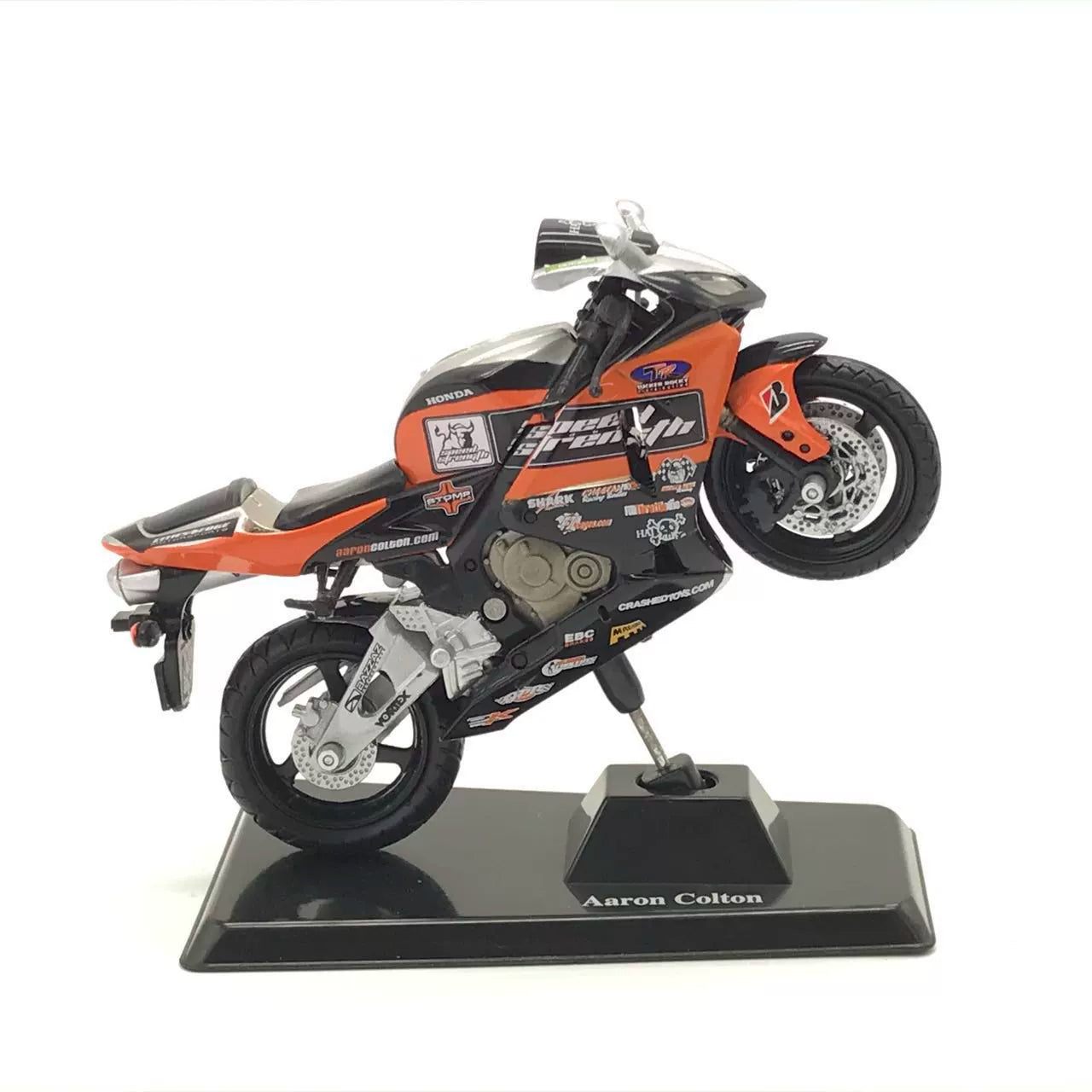 1/18 Scale Honda CBR600RR Sport Bike Aaron Colton Diecast Model Motorcycle