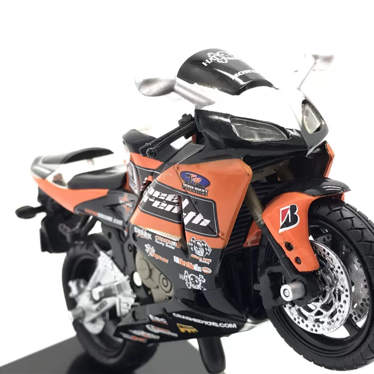 1/18 Scale Honda CBR600RR Sport Bike Aaron Colton Diecast Model Motorcycle