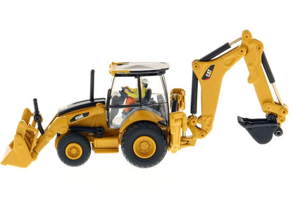 1/87 Scale Caterpillar 450E Backhoe Loader Diecast Model DM85263