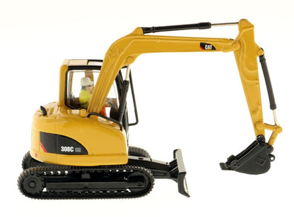 1/50 Scale Caterpillar 308C CR Mini Hydraulic Excavator Diecast Model DM85129