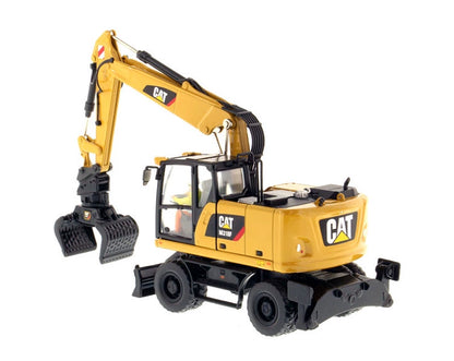1/50 Scale Caterpillar M318F Wheeled Excavator Diecast Model DM85508