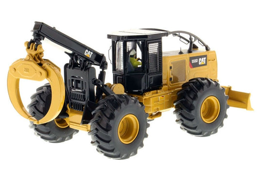 1/50 Scale Caterpillar 555D Wheel Skidder Diecast Model DM85932