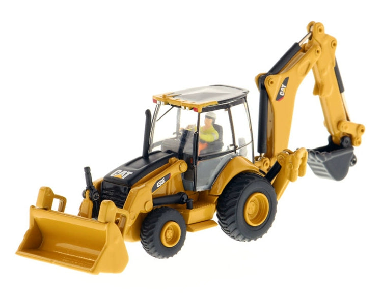 1/87 Scale Caterpillar 450E Backhoe Loader Diecast Model DM85263