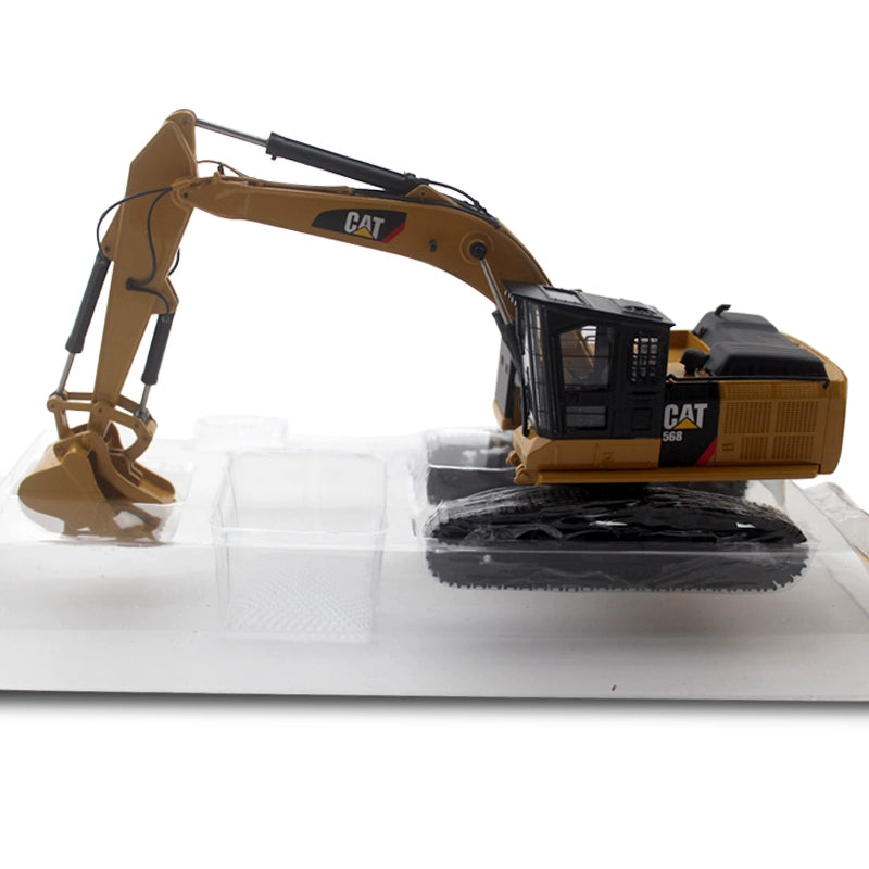 Log Loader Model Kit 1/50 Scale Caterpillar 568 Log Loader Forest Machine Diecast Model ...