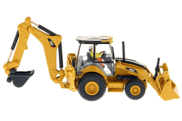 1/87 Scale Caterpillar 450E Backhoe Loader Diecast Model DM85263
