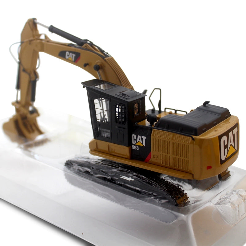 Log Loader Model Kit 1/50 Scale Caterpillar 568 Log Loader Forest Machine Diecast Model ...