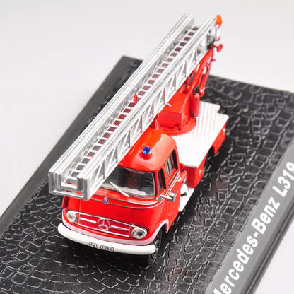 1/72 Scale Mercedes-Benz L 319 Fire Truck Diecast Model