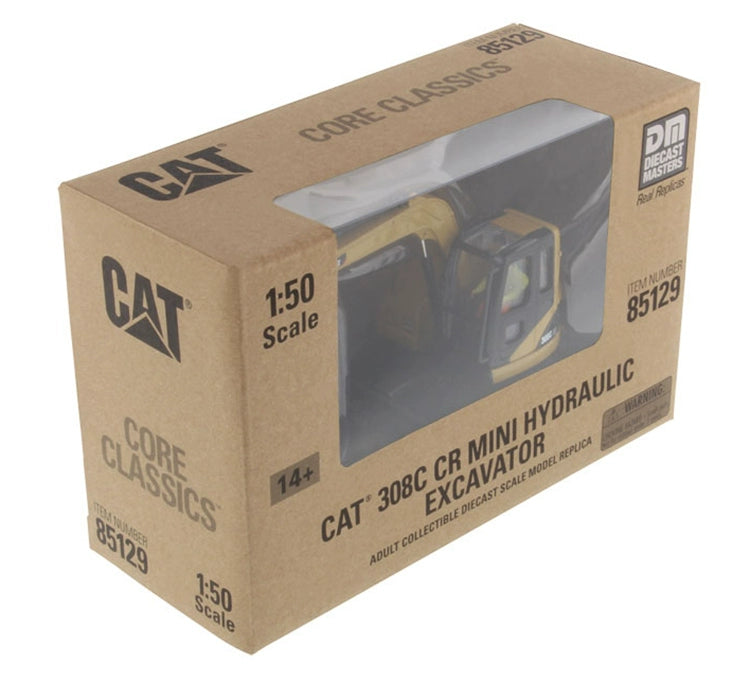 1/50 Scale Caterpillar 308C CR Mini Hydraulic Excavator Diecast Model DM85129