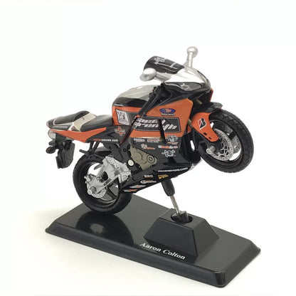 1/18 Scale Honda CBR600RR Sport Bike Aaron Colton Diecast Model Motorcycle