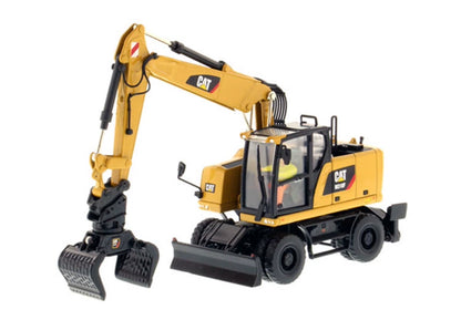 1/50 Scale Caterpillar M318F Wheeled Excavator Diecast Model DM85508
