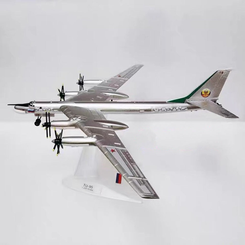 Tupolev Tu-95 Bear Strategic Bomber 1/200 Scale Diecast Aircraft Model