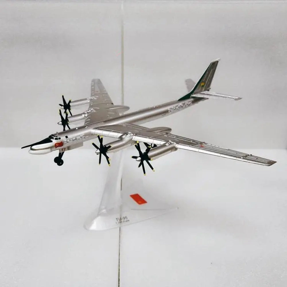 Tupolev Tu-95 Bear Strategic Bomber 1/200 Scale Diecast Aircraft Model