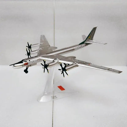 Tupolev Tu-95 Bear Strategic Bomber 1/200 Scale Diecast Aircraft Model