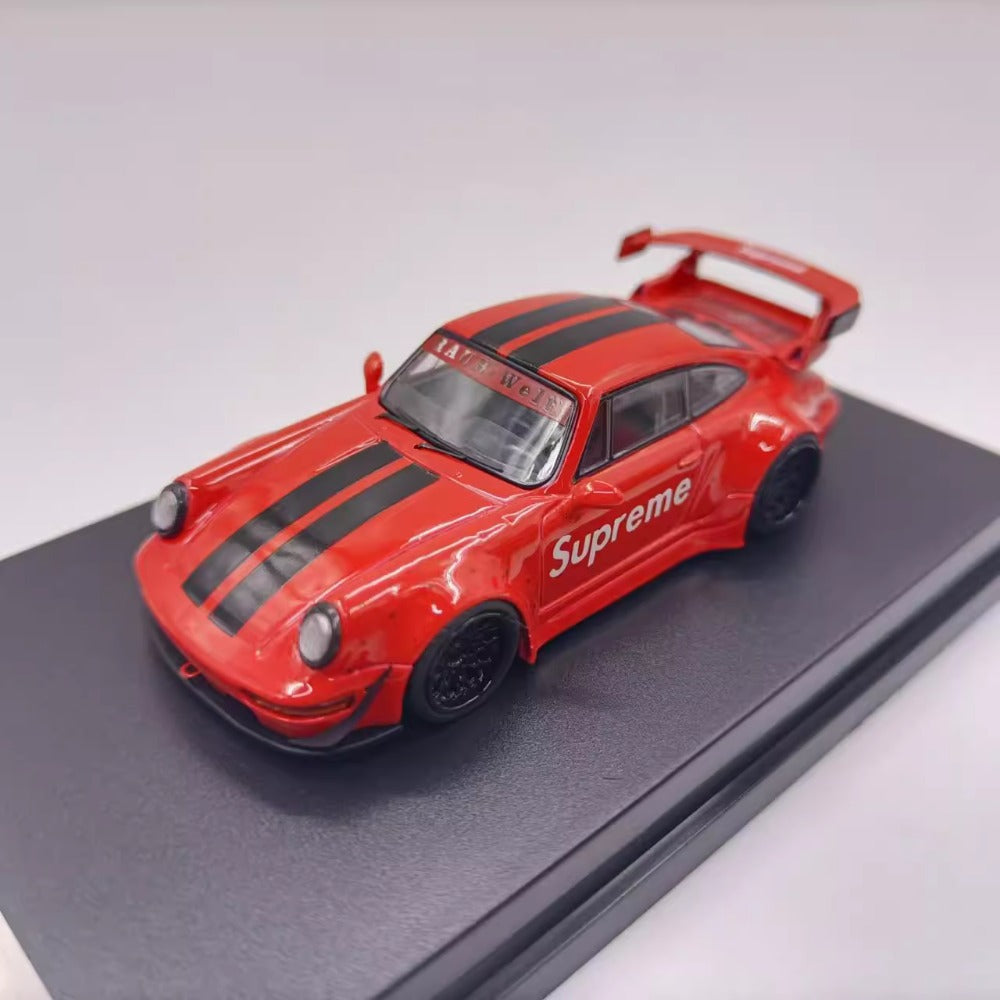 1/64 Scale RWB Porsche 911 (964) Sports Car Diecast Model
