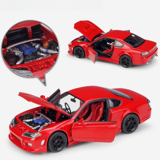 1/24 Scale Nissan Silvia S15 Sports Car Diecast Model