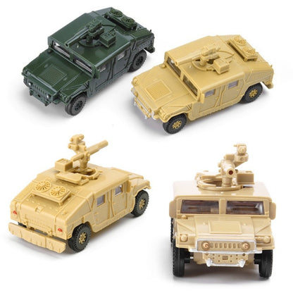1/72 Scale Humvee M1046 TOW Missile Carrier Pre-built Plastic Collectible Model