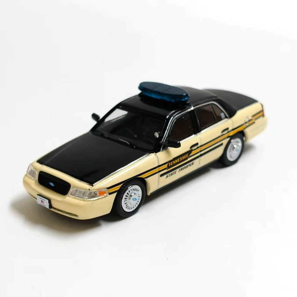 1/64 Scale Ford Crown Victoria Tennessee State Trooper Highway Patrol Diecast Model Car