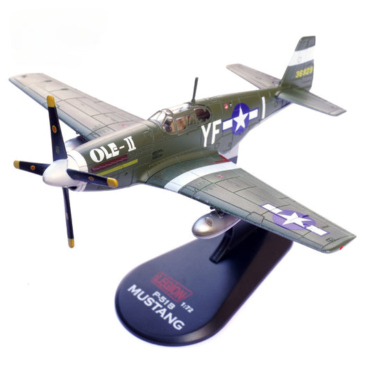 1/72 Scale P-51B Mustang Ole II USAAF 358FS 355FG WWII Fighter Diecast Model Aircraft