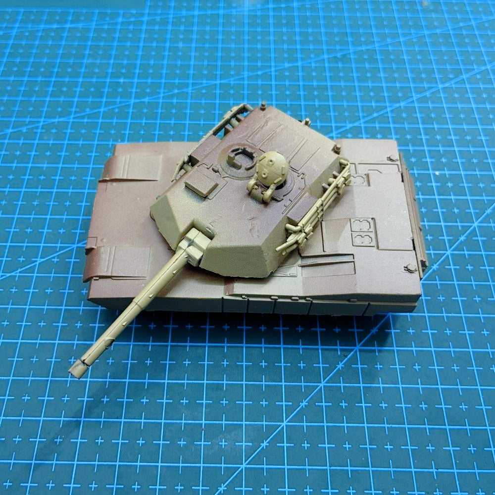 1/72 Scale M1A2 Abrams Main Battle Tank Pre-built Plastic Collectible Model