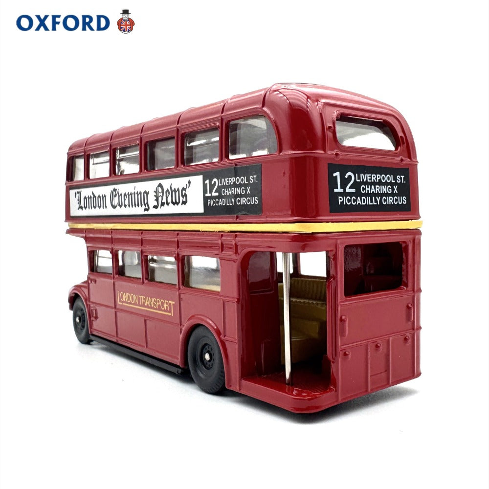 1/76 Scale London Double Decker Bus Red Diecast Model