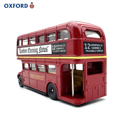 1/76 Scale London Double Decker Bus Red Diecast Model