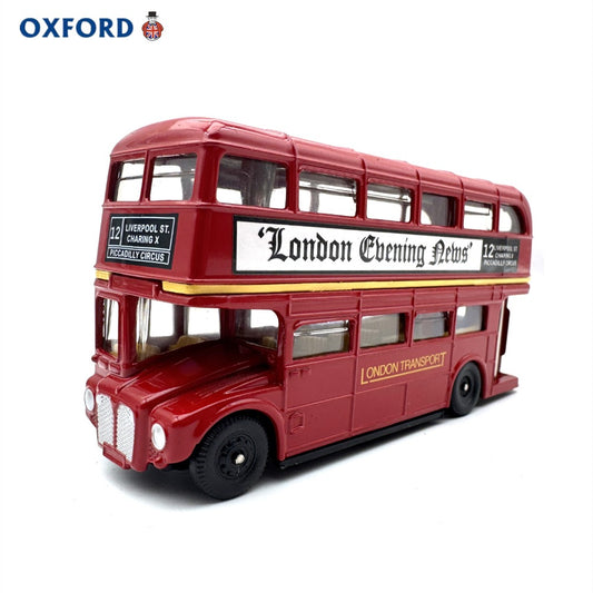 1/76 Scale London Double Decker Bus Red Diecast Model