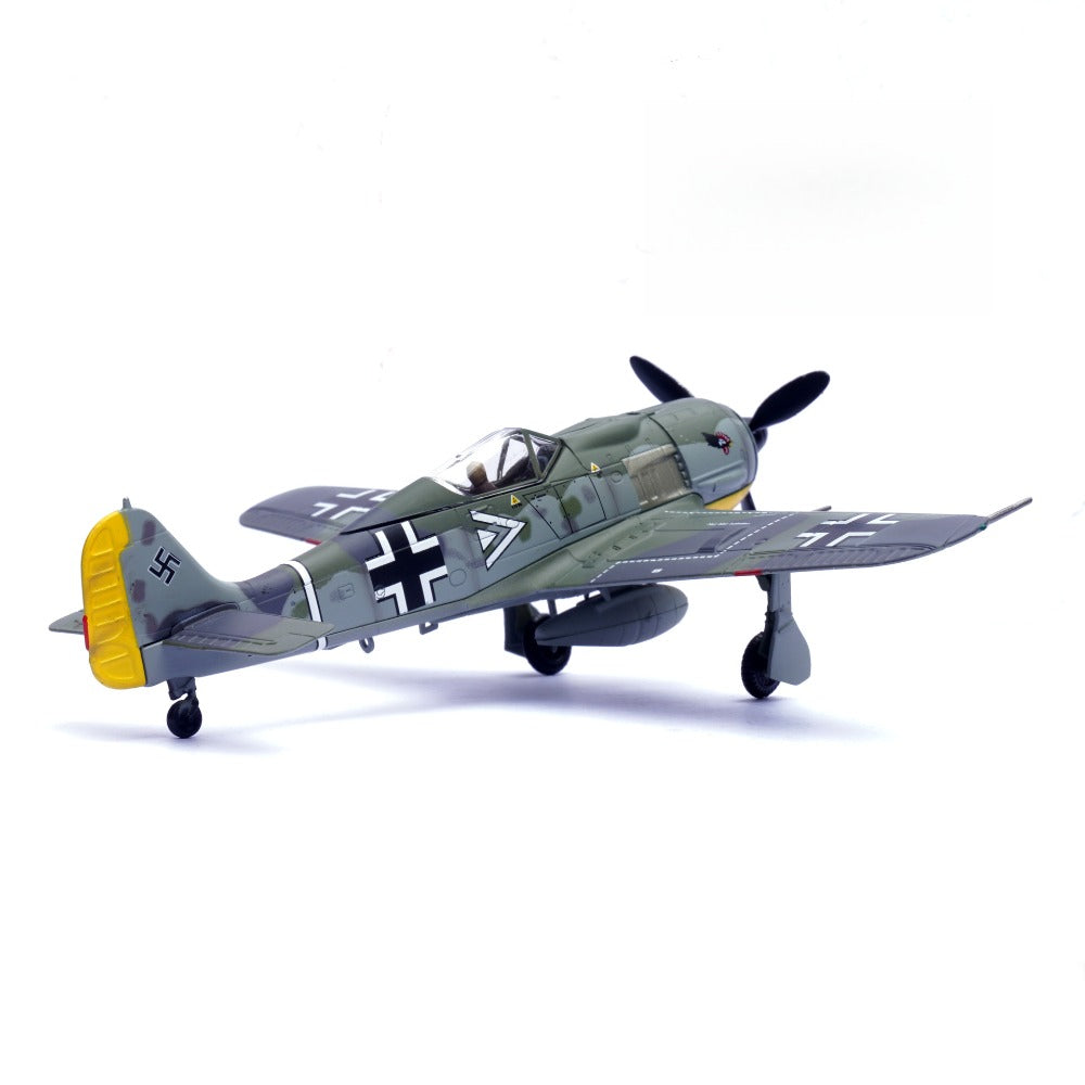 1/72 Scale Focke-Wulf Fw 190 A WWII German Fighter Hans Hahn Diecast Model Aircraft