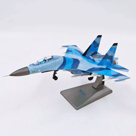 1/100 Scale Sukhoi Su-30 Russian Fighter Diecast Model Aircraft