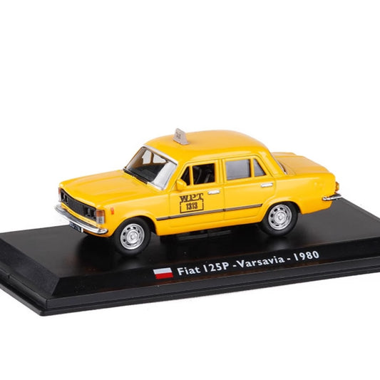1/43 Scale 1980 Polski Fiat 125p Varsavia Poland Taxi Diecast Model Car