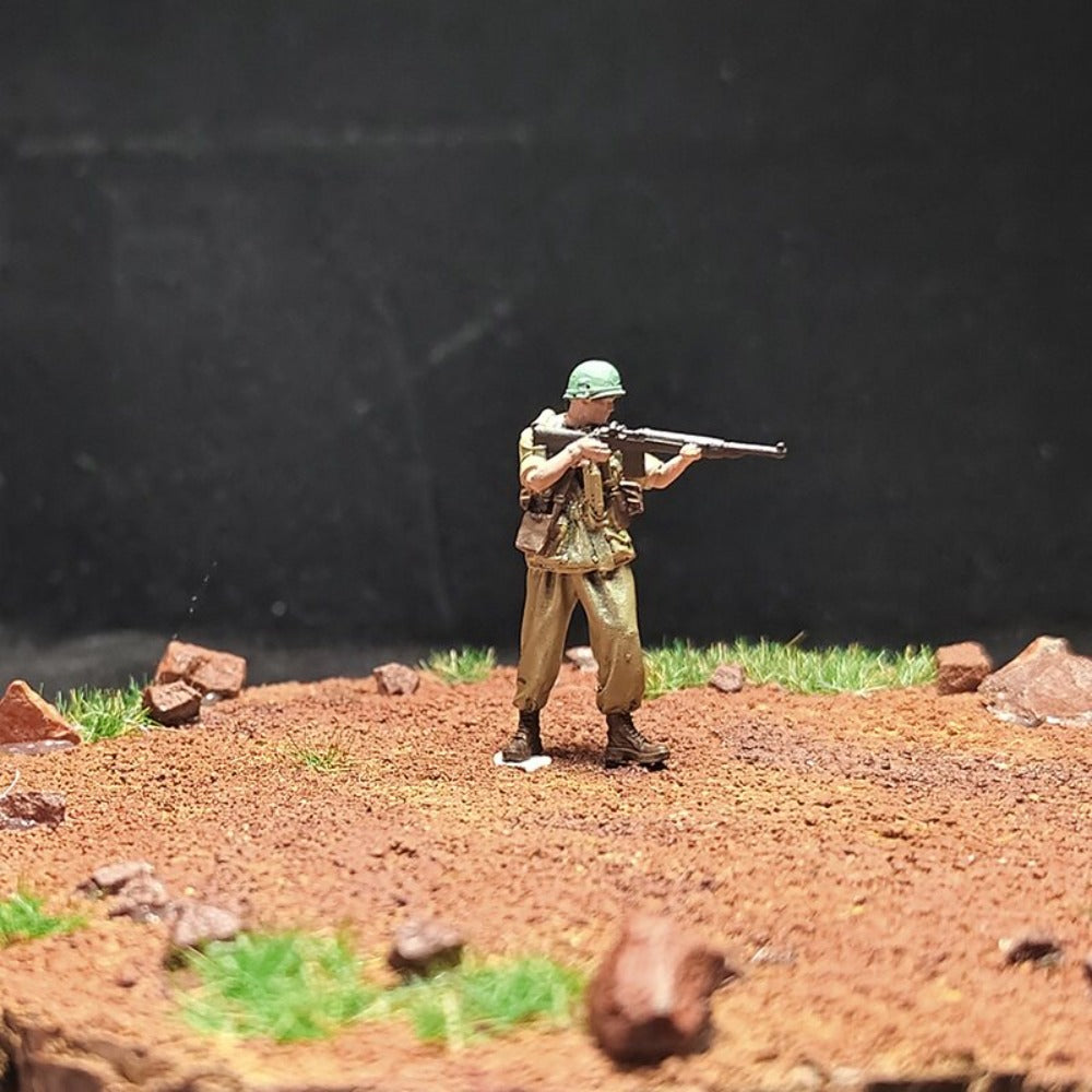 1/72 Scale US Soldiers Painted Figures for Model Dioramas