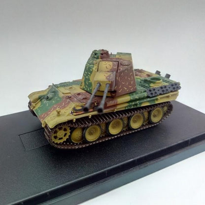 1/72 Scale 5.5cm Ziwilling Flakpanzer WWII German Anti-Aircraft Tank Pre-Built Model