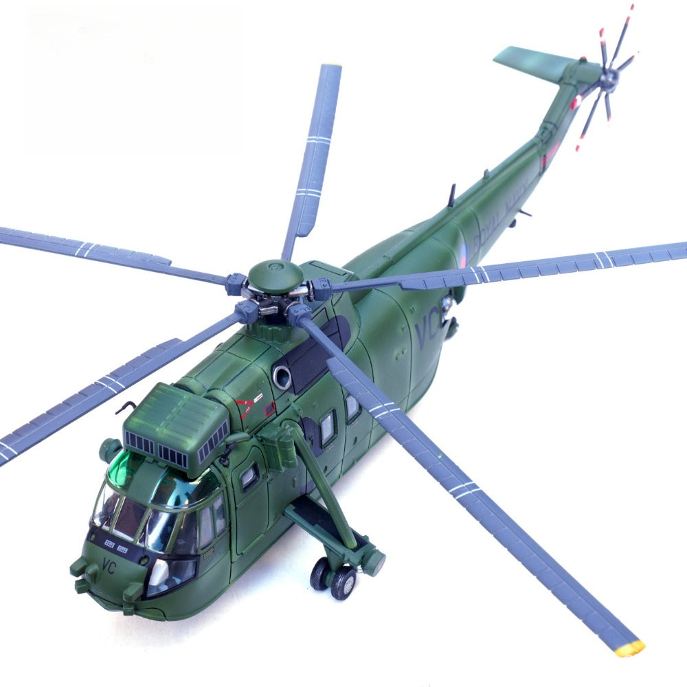 1/72 Scale Westland Sea King HC.4 Royal Navy ZA290 Helicopter Diecast Model Aircraft
