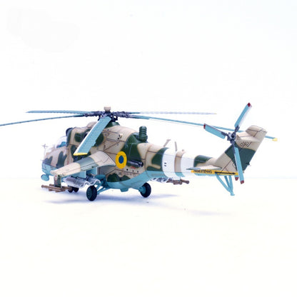 1/72 Scale Mil Mi-24P Attack Helicopter Ukrainian Army Diecast Model