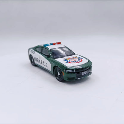 1/64 Scale 2018 York Fair Dodge Charger Police Car Diecast Model