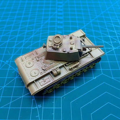 1/72 Scale Kliment Voroshilov KV-1 Soviet Heavy Tank Pre-built Plastic Collectible Model