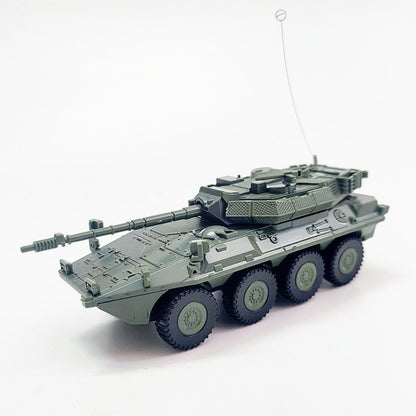 1/72 Scale Centauro B1 Italian Wheeled Tank Destroyer Pre-built Plastic Collectible Model