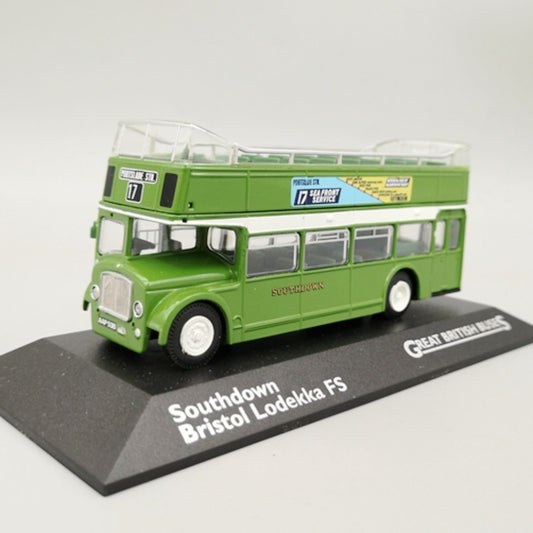 1/76 Scale Southdown Bristol Lodekka FS Double-Decker Bus Diecast Model